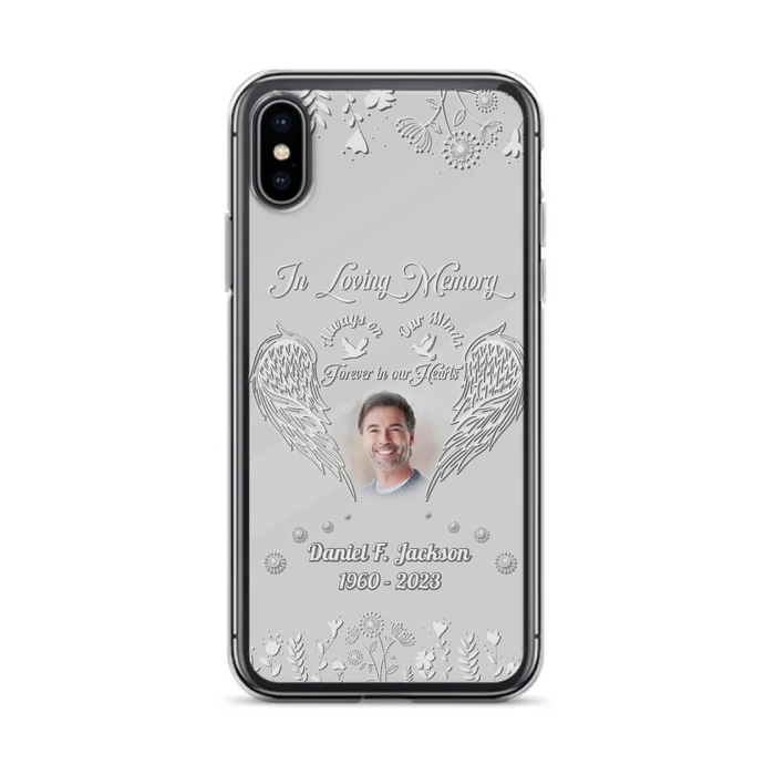 Custom Personalized Memorial Photo Phone Case - Memorial Gift Idea - In Loving Memory