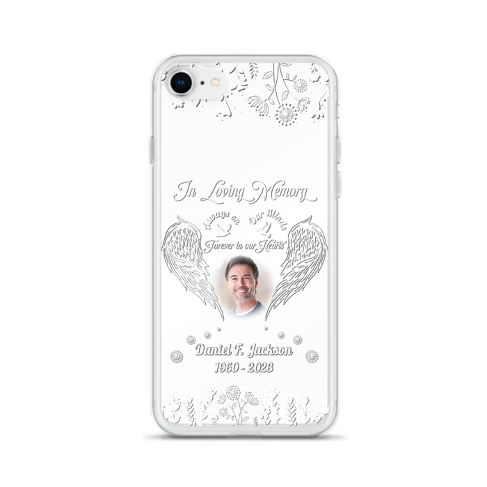 Custom Personalized Memorial Photo Phone Case - Memorial Gift Idea - In Loving Memory