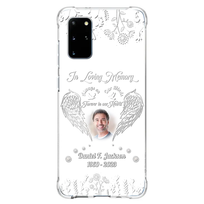 Custom Personalized Memorial Photo Phone Case - Memorial Gift Idea - In Loving Memory