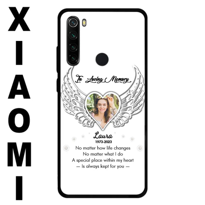 Custom Personalized In Loving Memory Phone Case - Upload Photo - Memorial Gift Idea - Case For Xiaomi/ Oppo/ Huawei - A Special Place Within My Heart Is Always Kept For You