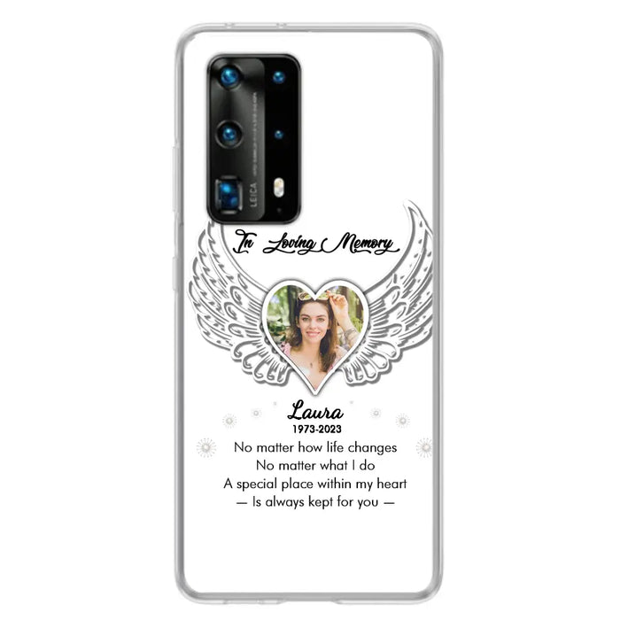 Custom Personalized In Loving Memory Phone Case - Upload Photo - Memorial Gift Idea - Case For Xiaomi/ Oppo/ Huawei - A Special Place Within My Heart Is Always Kept For You