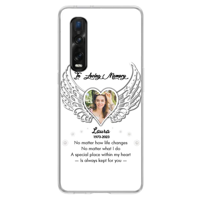 Custom Personalized In Loving Memory Phone Case - Upload Photo - Memorial Gift Idea - Case For Xiaomi/ Oppo/ Huawei - A Special Place Within My Heart Is Always Kept For You