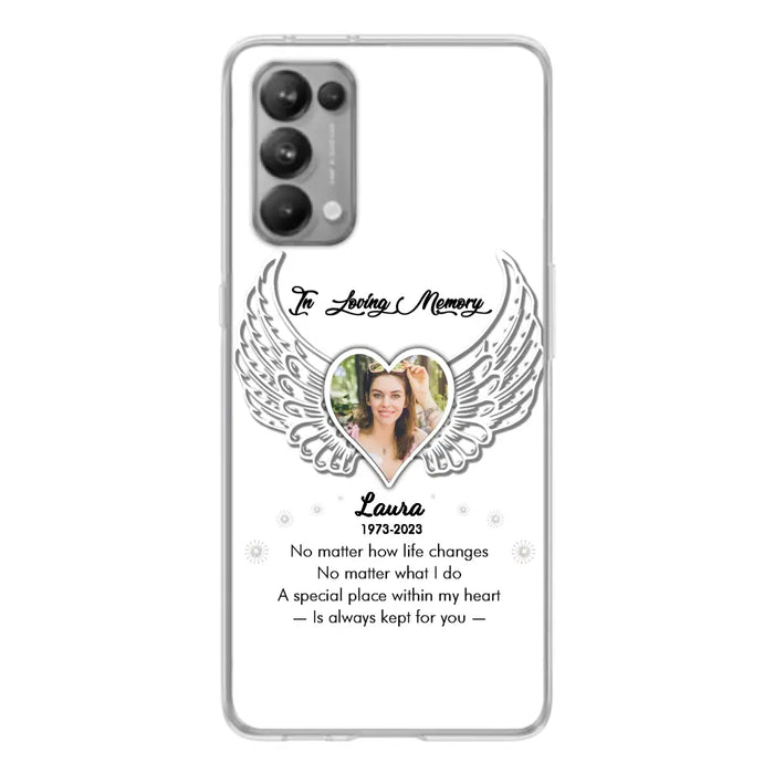 Custom Personalized In Loving Memory Phone Case - Upload Photo - Memorial Gift Idea - Case For Xiaomi/ Oppo/ Huawei - A Special Place Within My Heart Is Always Kept For You