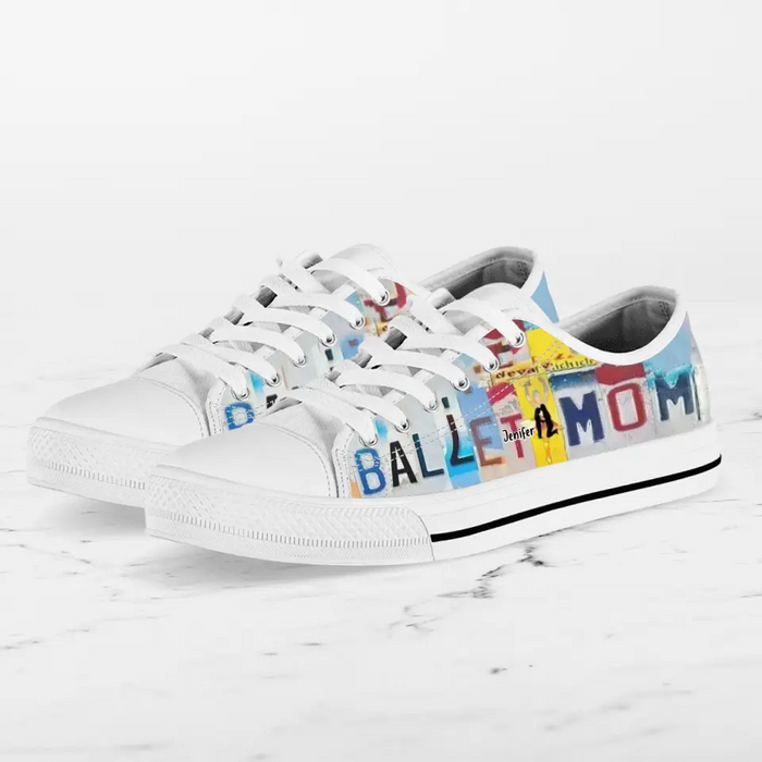 Custom Ballet Mom Sneakers - Gift Idea For Mother