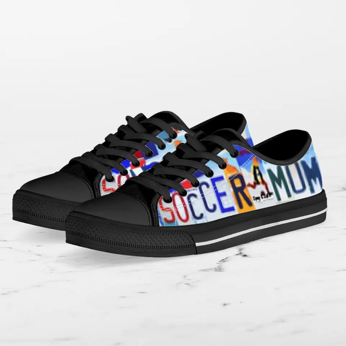 Custom Soccer Mom Sneakers - Gift Idea For Mother