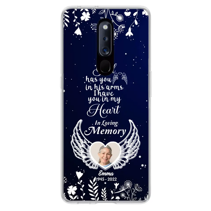 Personalized Memorial Phone Case - Memorial Gift Idea For Family - I Have You In My Heart - Case For Oppo/Xiaomi/Huawei