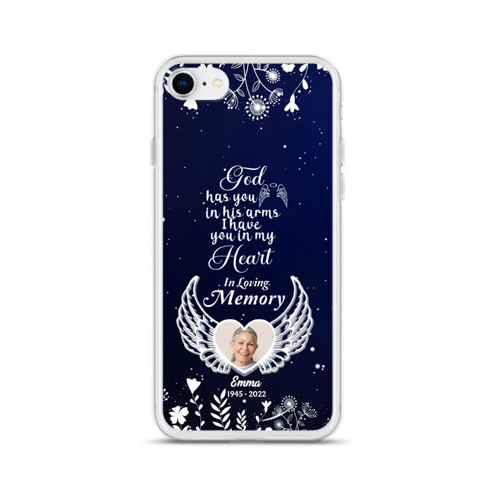 Personalized Memorial Phone Case - Memorial Gift Idea For Family - I Have You In My Heart - Case For iPhone/Samsung