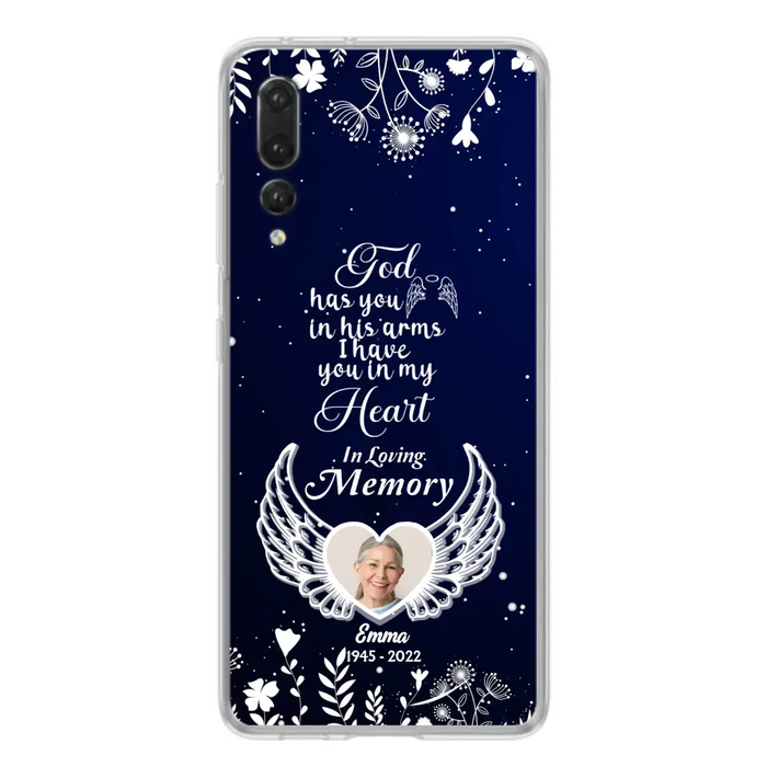 Personalized Memorial Phone Case - Memorial Gift Idea For Family - I Have You In My Heart - Case For Oppo/Xiaomi/Huawei