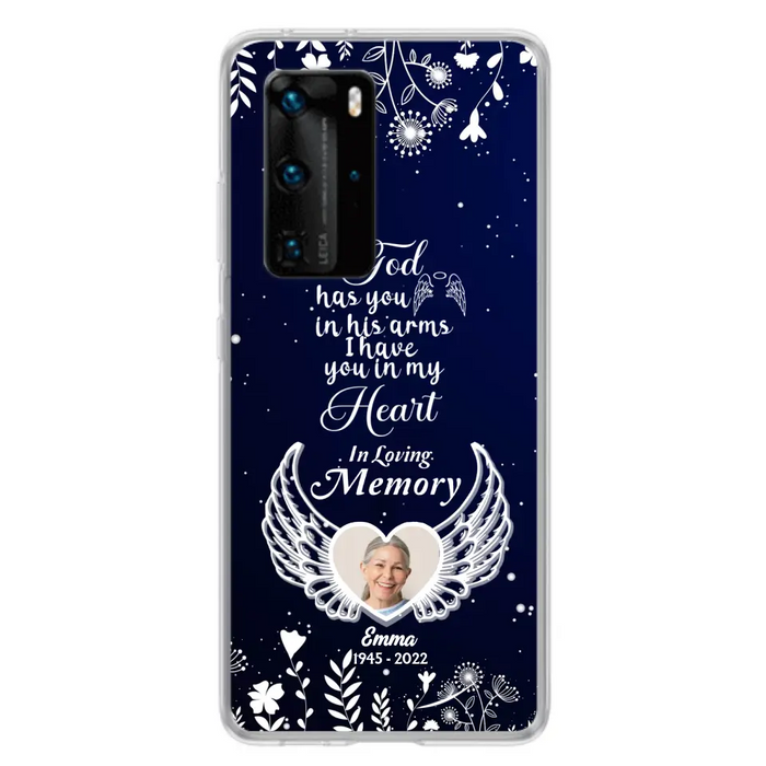 Personalized Memorial Phone Case - Memorial Gift Idea For Family - I Have You In My Heart - Case For Oppo/Xiaomi/Huawei