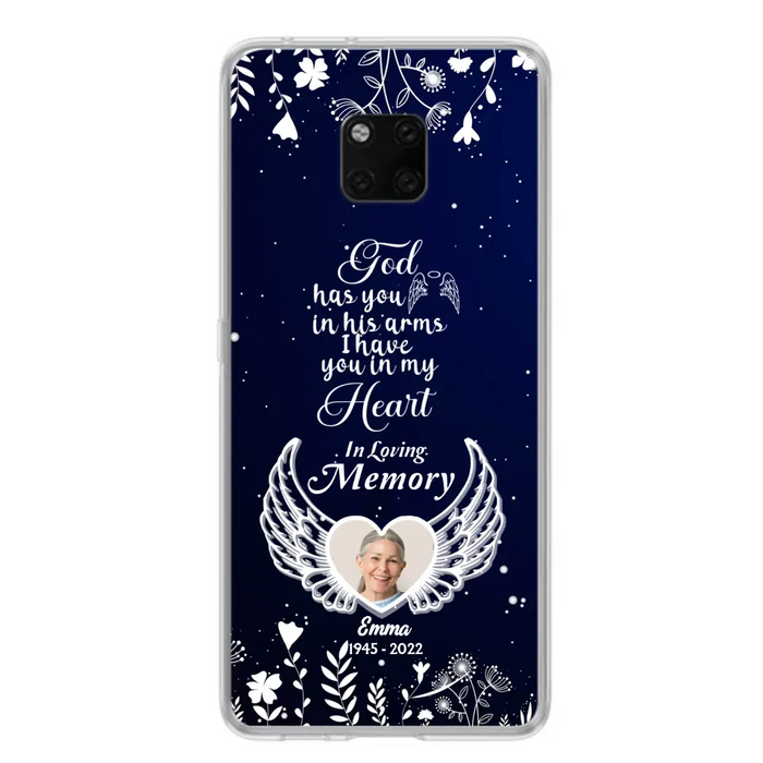 Personalized Memorial Phone Case - Memorial Gift Idea For Family - I Have You In My Heart - Case For Oppo/Xiaomi/Huawei