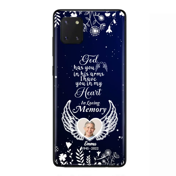 Personalized Memorial Phone Case - Memorial Gift Idea For Family - I Have You In My Heart - Case For iPhone/Samsung