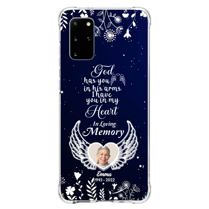 Personalized Memorial Phone Case - Memorial Gift Idea For Family - I Have You In My Heart - Case For iPhone/Samsung