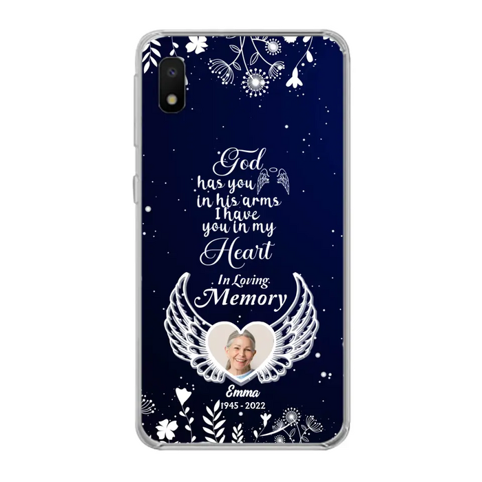 Personalized Memorial Phone Case - Memorial Gift Idea For Family - I Have You In My Heart - Case For iPhone/Samsung