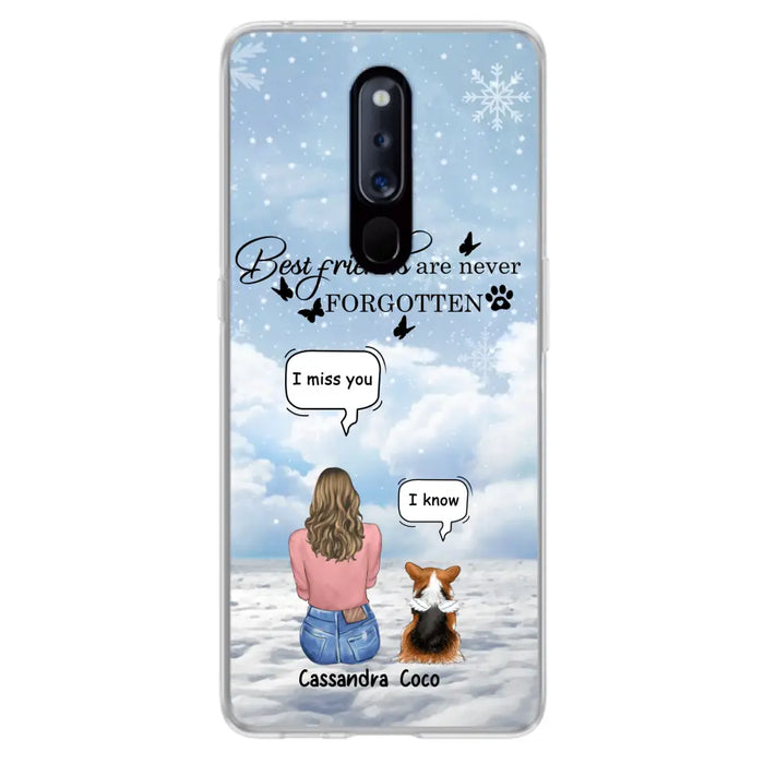 Personalized Memorial Pet Phone Case - Upto 3 Pets - Memorial Gift Idea For Dog/Cat/Rabbits Owners - I Miss You - Case For Oppo/Xiaomi/Huawei