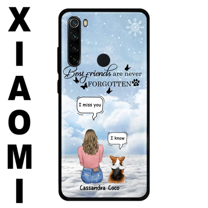 Personalized Memorial Pet Phone Case - Upto 3 Pets - Memorial Gift Idea For Dog/Cat/Rabbits Owners - I Miss You - Case For Oppo/Xiaomi/Huawei