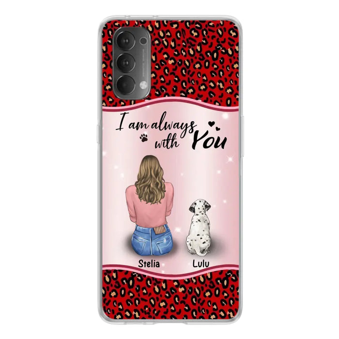 Personalized Dog Mom Phone Case - Upto 4 Dogs -Gift Idea For Dog Owners - I Am Always With You - Case For Oppo/Xiaomi/Huawei