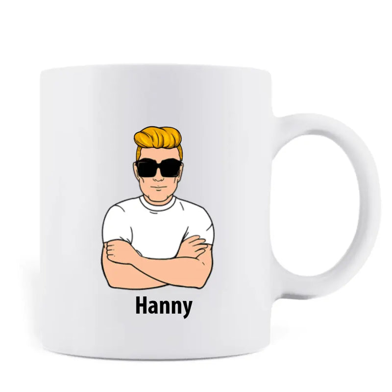 Personalized Husband And Wife Nutrition Facts Coffee Mug - Gifts for Couples, Lovers - Happy Valentine's Day