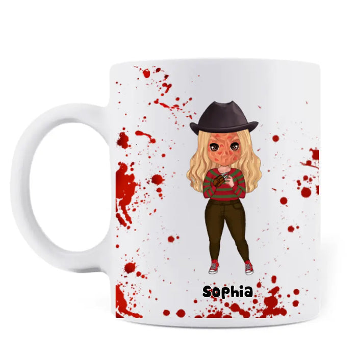 Custom Personalized Horror Mug - Gift Idea For Halloween/ Birthday - I'm Coming For You