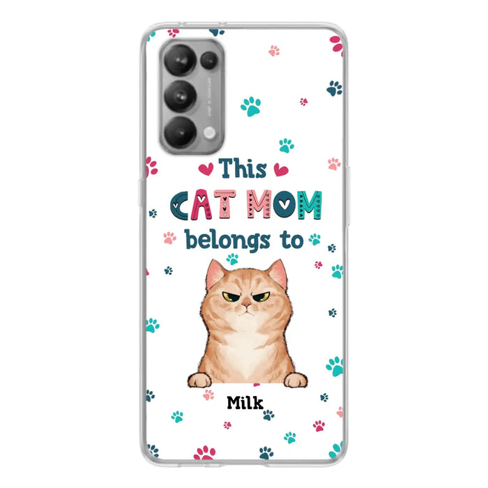 Custom Personalized Dog Phone Case For Oppo/Xiaomi/Huawei - Gift Idea For Dog Lover - Up to 6 Dogs - This Dog Mom Belongs To