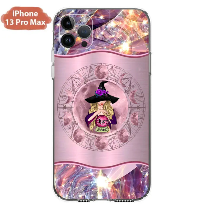 Personalized Witch Phone Case - Halloween Gift Idea For Witch Lovers - Case For iPhone/Samsung