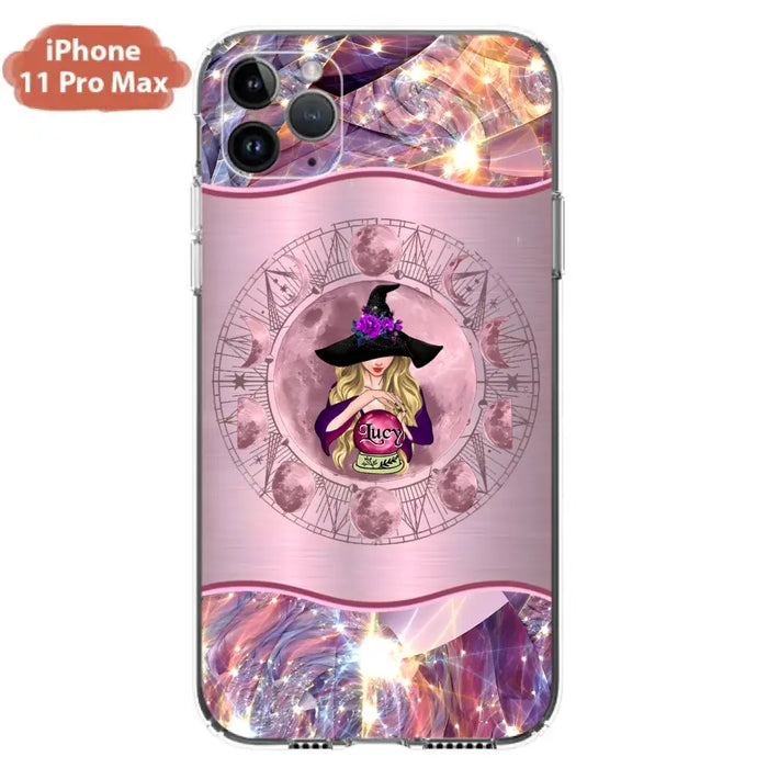 Personalized Witch Phone Case - Halloween Gift Idea For Witch Lovers - Case For iPhone/Samsung