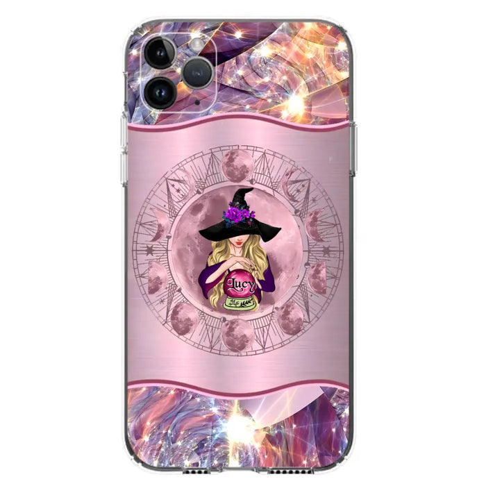 Personalized Witch Phone Case - Halloween Gift Idea For Witch Lovers - Case For iPhone/Samsung