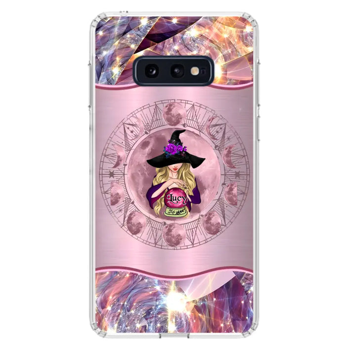 Personalized Witch Phone Case - Halloween Gift Idea For Witch Lovers - Case For iPhone/Samsung