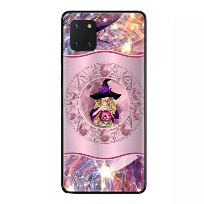 Personalized Witch Phone Case - Halloween Gift Idea For Witch Lovers - Case For iPhone/Samsung