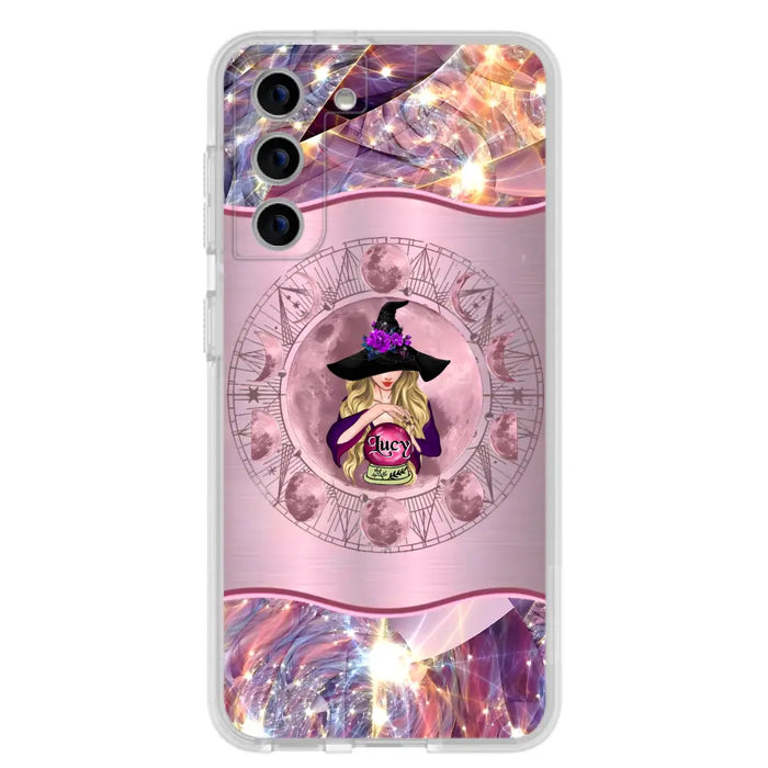 Personalized Witch Phone Case - Halloween Gift Idea For Witch Lovers - Case For iPhone/Samsung