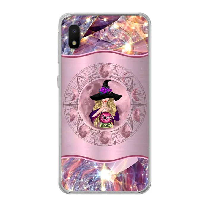 Personalized Witch Phone Case - Halloween Gift Idea For Witch Lovers - Case For iPhone/Samsung