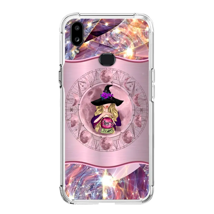 Personalized Witch Phone Case - Halloween Gift Idea For Witch Lovers - Case For iPhone/Samsung