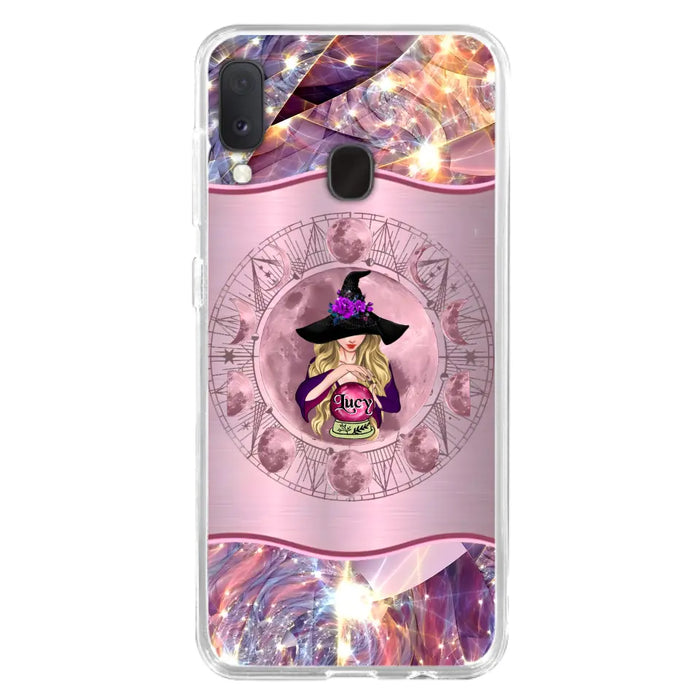 Personalized Witch Phone Case - Halloween Gift Idea For Witch Lovers - Case For iPhone/Samsung