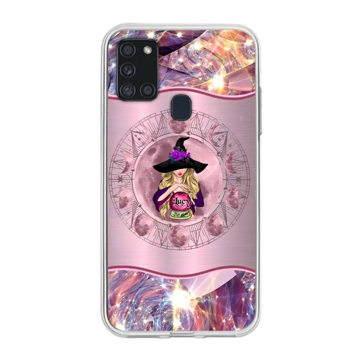 Personalized Witch Phone Case - Halloween Gift Idea For Witch Lovers - Case For iPhone/Samsung