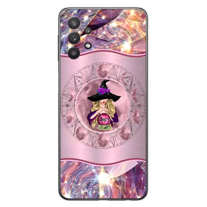 Personalized Witch Phone Case - Halloween Gift Idea For Witch Lovers - Case For iPhone/Samsung