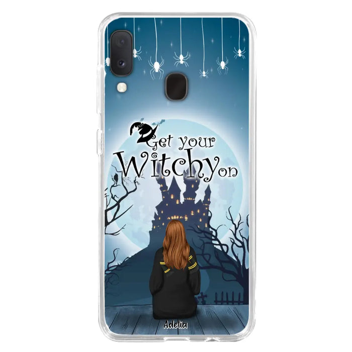 Custom Personalized Witch Phone Case - Upto 4 Witches - Best Gift For Friends - Get Your Witchy on - Case For iPhone And Samsung