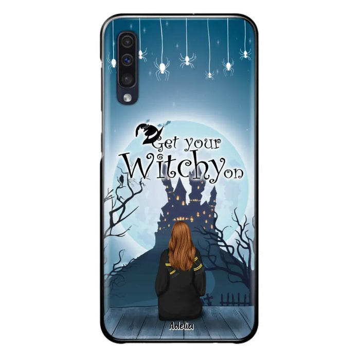 Custom Personalized Witch Phone Case - Upto 4 Witches - Best Gift For Friends - Get Your Witchy on - Case For iPhone And Samsung