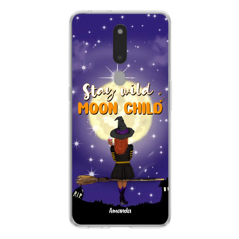 Personalized Witchy Phone Case - Up to 3 Pets - Stay Wild Moon Child - Phone Case For Xiaomi, Oppo and Huawei- OCEL9Z