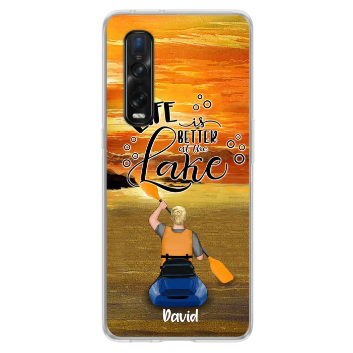 Personalized Kayak Phone Case - Man/ Woman/ Couple - Life Is Better At The Lake - Phone Case For Xiaomi, Huawei And Oppo -  FKUJGV