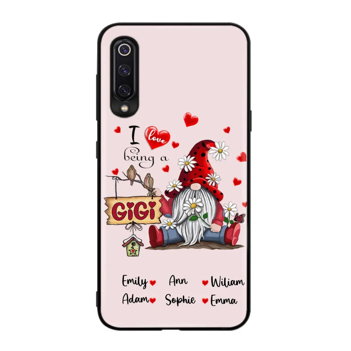 Custom Personalized Phone Case - I Love Being Grandma - R5OIKQ - Red