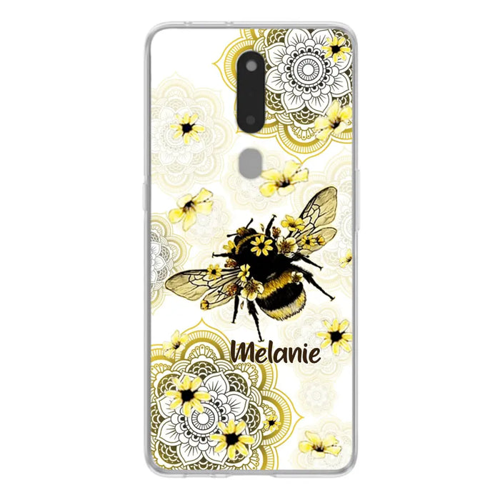 Custom Personalized Bee Phone Case - Upto 5 Bees - Gift For Bee Lovers - Case For Xiaomi, Oppo And Huawei