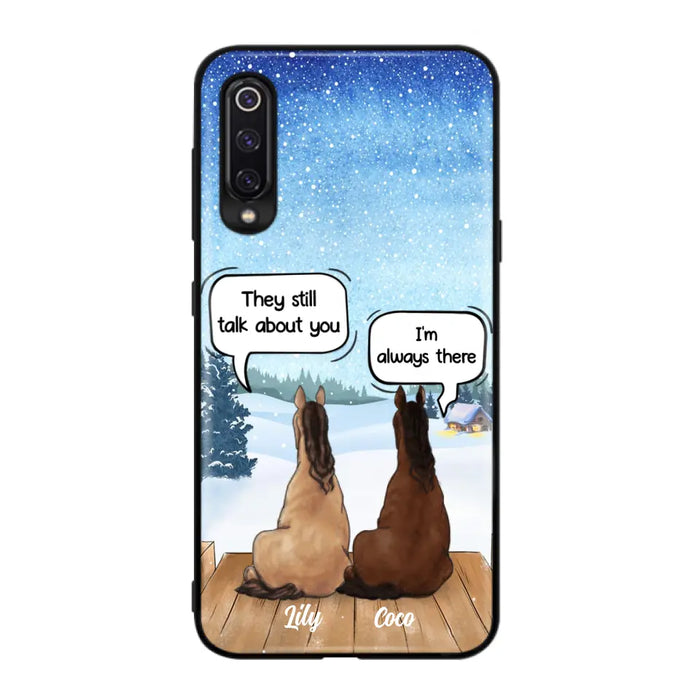 Custom Personalized Dog Horse Phone Case -  Upto 5 Pets - Xmas Gift For Dog/ Horse Lover - Case For Xiaomi, Oppo And Huawei