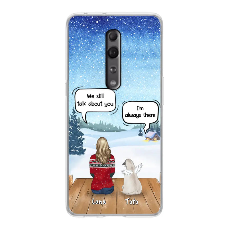Personalized Dog Horse Phone Case - Man/Woman With Up to 5 Pets - Case For Xiaomi, Oppo And Huawei