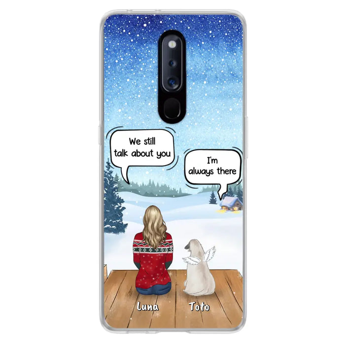 Custom Personalized Dog Horse Phone Case - Man/ Woman With Upto 5 Pets - Case For Xiaomi, Oppo And Huawei