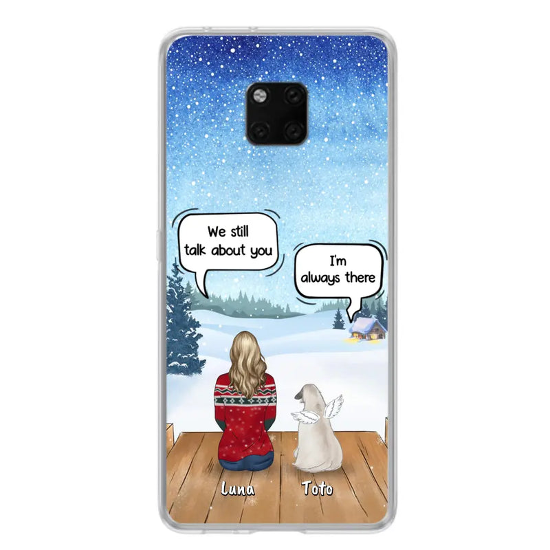 Personalized Dog Horse Phone Case - Man/Woman With Up to 5 Pets - Case For Xiaomi, Oppo And Huawei