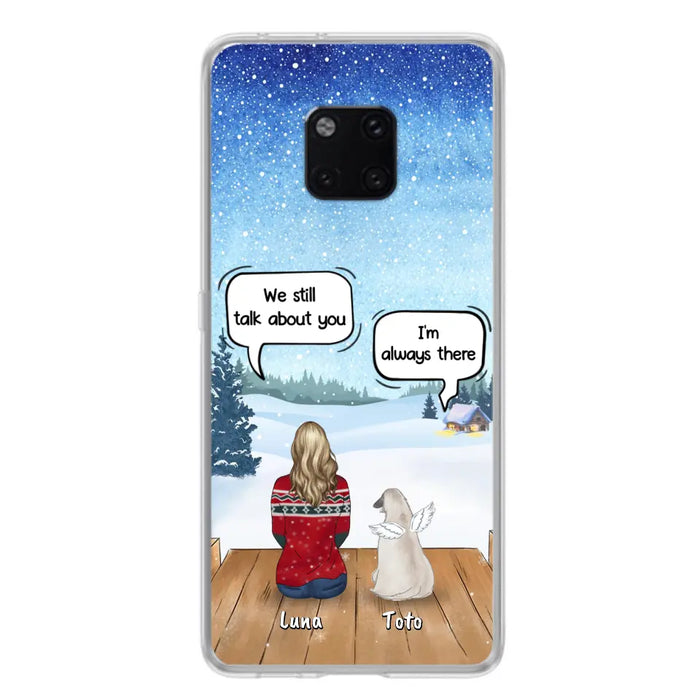 Custom Personalized Dog Horse Phone Case - Man/ Woman With Upto 5 Pets - Case For Xiaomi, Oppo And Huawei