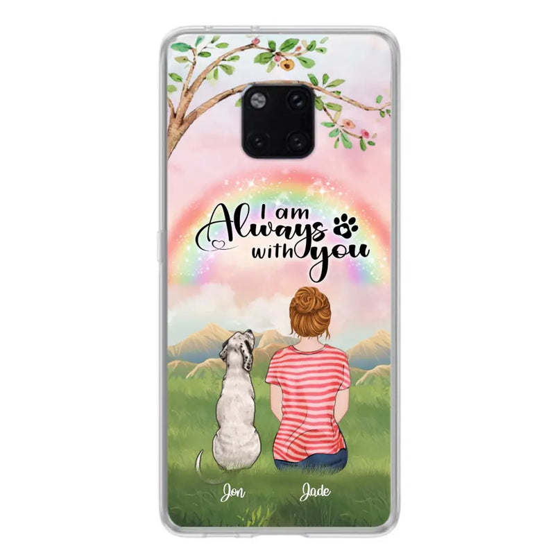 Personalized Dog Mom/Dad Phone Case - Up to 4 Dogs - Best Gift For Dog Lover - I Am Always With You - Case For Oppo Huawei Xiaomi - 5BWJPA
