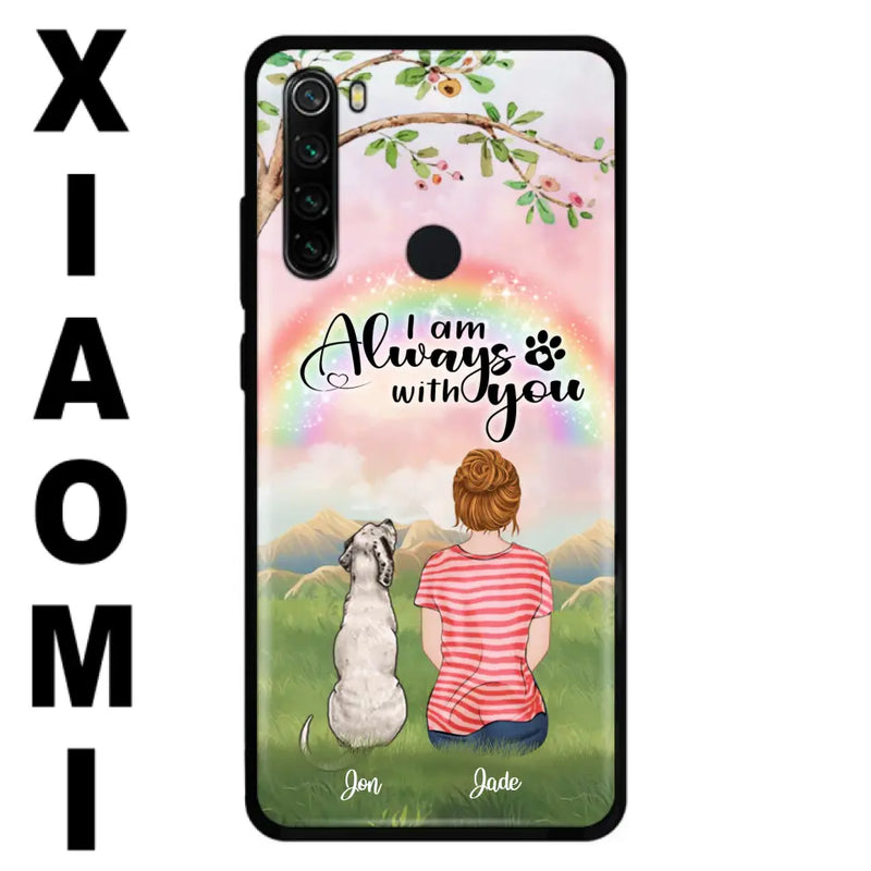 Personalized Dog Mom/Dad Phone Case - Up to 4 Dogs - Best Gift For Dog Lover - I Am Always With You - Case For Oppo Huawei Xiaomi - 5BWJPA