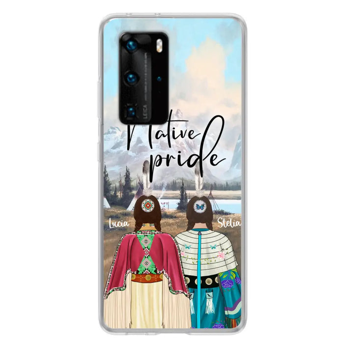 Custom Personalized Native American Couple Phone Case - Native Pride - Case For Xiaomi, Huawei and Oppo