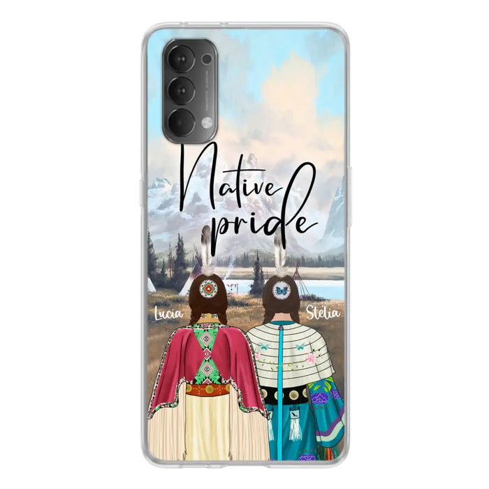 Custom Personalized Native American Couple Phone Case - Native Pride - Case For Xiaomi, Huawei and Oppo