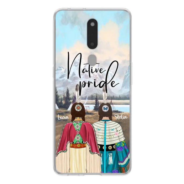 Custom Personalized Native American Couple Phone Case - Native Pride - Case For Xiaomi, Huawei and Oppo